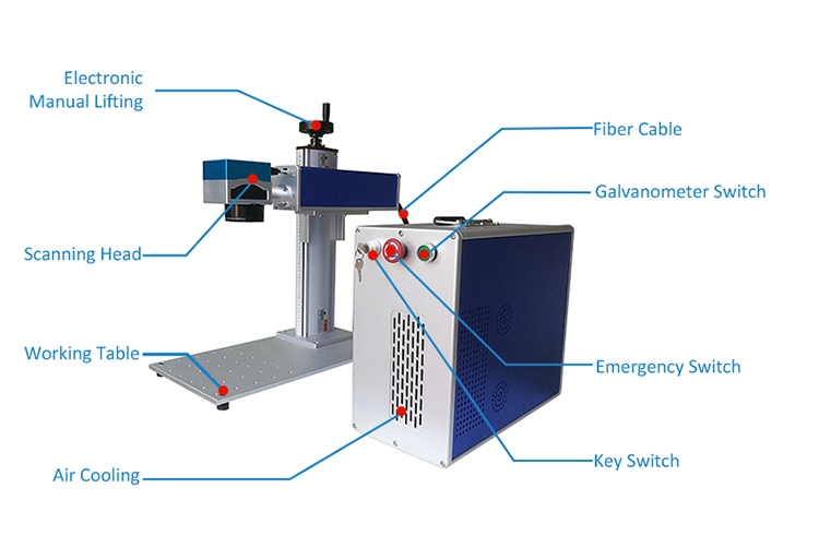 MRJ 레이저 저렴한 레이저 프린터 및 레이저 조각 기계 금속
