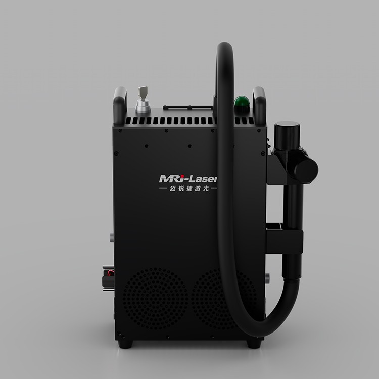 MRJ Self-develop Backpack Black Version Laser Cleaning Machine