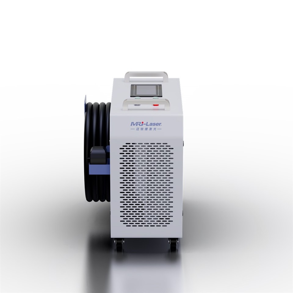 Portable Tough Chassis 500 Watts JPT Laser Source Laser Cleaning Machine For Surface Preparation