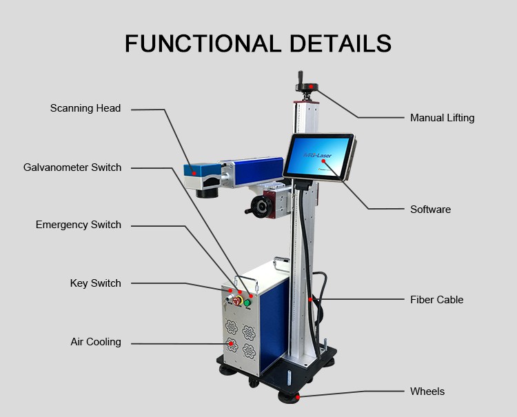Flying laser marking machineMRJ-FL-FM203050050001