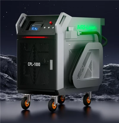 놀라운 업그레이드 — 수-냉각식 펄스 레이저 클리닝 기계 500Watt/1000Watt/2000Watt